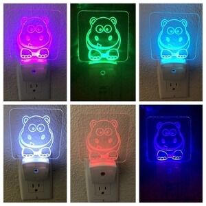 LED color Changing Nightlight~Laser Engraved~Your Choice  Can Be Customized